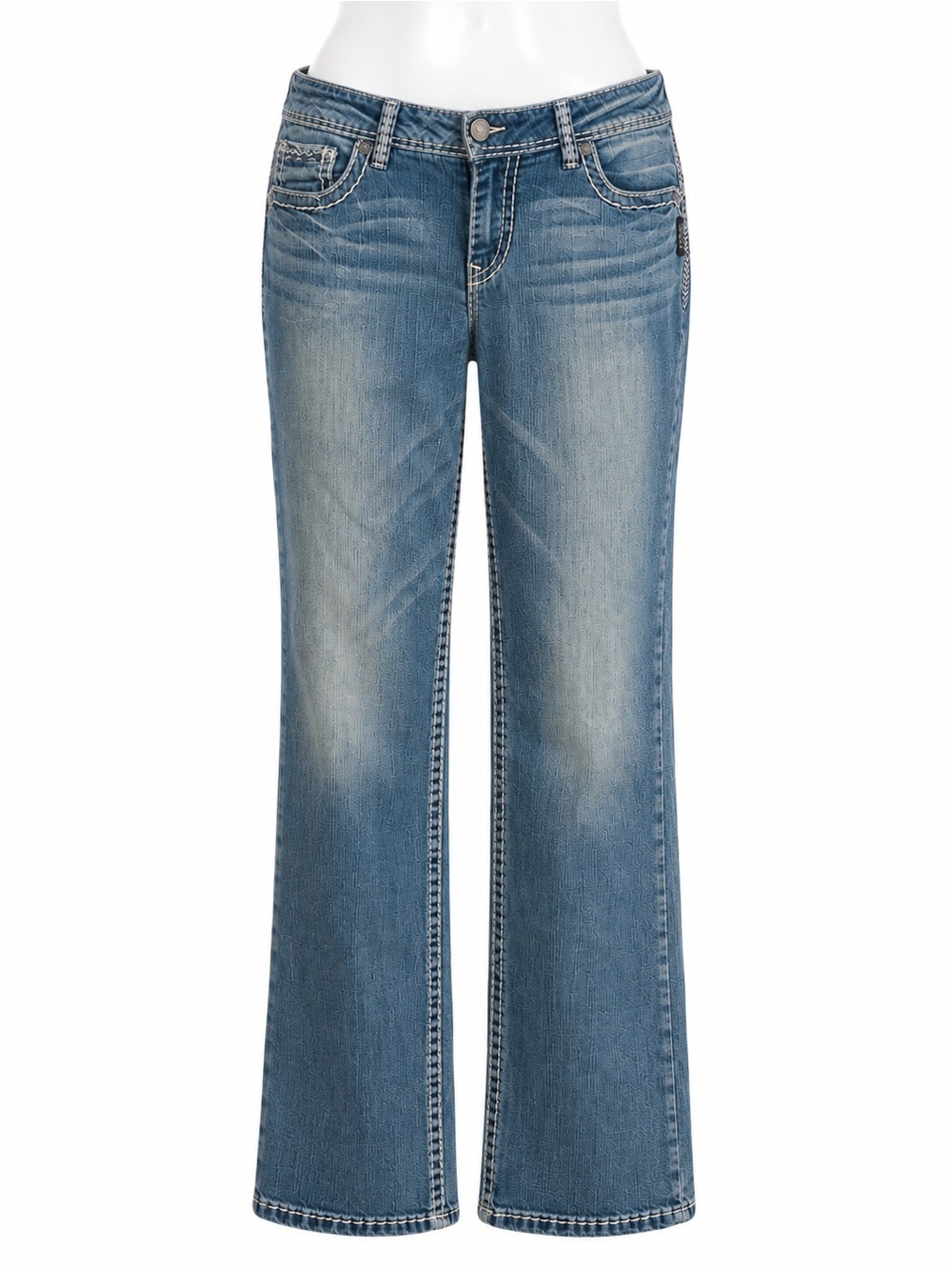 Size 16 Silver‎ Jeans Co. Women’s Tuesday Baby Boot Y2K Embellished Jeans
